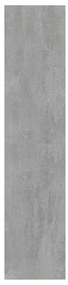 vidaXL Βιβλιοθήκη/Διαχωρ. Χώρου Γκρι Sonoma 60x30x135 εκ Επεξεργ. Ξύλο