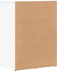 vidaXL Βοηθητικό Ντουλάπι Λευκό 59 x 39 x 80 εκ. Επεξεργασμένο Ξύλο