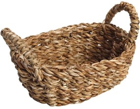 Καλάθι Ψωμιού Οβάλ Με Χερούλια Espiel Seagrass Large KAG126