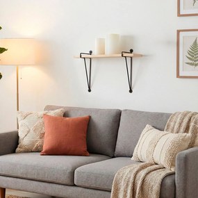 Ράφια Max Home Σίδερο Ξύλο MDF 40 X 20 X 14,5 CM (x6)