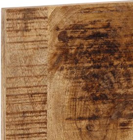 vidaXL κεφαλάρι 120 cm μασίφ ακατέργαστο ξύλο Mango