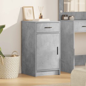 vidaXL Μπουφές Γκρι Σκυρόδεμα 40x41x75 εκ Επεξεργασμένο Ξύλο