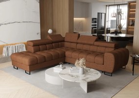 Γωνιακός καναπές Lordy-Portokali-Αριστερή