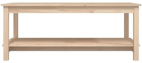 vidaXL Τραπεζάκι Σαλονιού 110 x 55 x 45 εκ. από Μασίφ Ξύλο Πεύκου