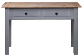 vidaXL Κονσόλα Τραπέζι Γκρι 110x40x72εκ Μασίφ ξύλο πεύκου Σειρά Panama