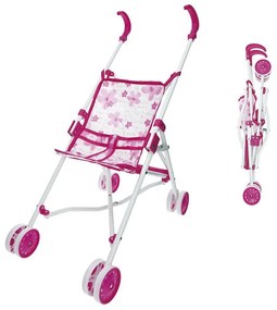 Καλάθι για Κούκλες Reig Εύκαμπτο Ροζ 25,5 x 41,5 x 55,5 cm