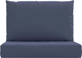 vidaXL Μαξιλάρια Παλέτας 2 τεμ. Ναυτικό Μπλε Υφασμάτινα