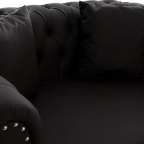 ΚΑΝΑΠΕΣ 2ΘΕΣΙΟΣ Τ. CHESTERFIELD CIELLE ΣΕ ΧΡΩΜΑ ΚΑΦΕ HM3184.03 152x85x80 εκ. - Τεχνόδερμα - HM3184.03