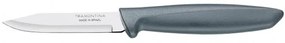 Μαχαίρι Ξεφλουδίσματος Plenus TR23420063 8cm Grey Bergner Ανοξείδωτο Ατσάλι