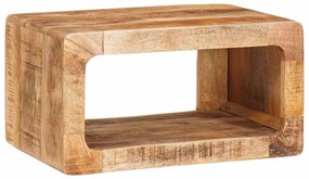 vidaXL Κομοδίνα 45 x 30 x 24 εκ. Μασίφ ξύλο μάνγκο
