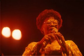 Φωτογραφία Ella Fitzgerald performing at the Bussoladomani, 1980