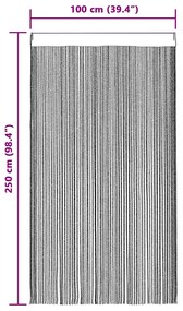 ΚΟΥΡΤΙΝΕΣ ΜΕ ΚΡΟΣΣΙΑ 2 ΤΕΜ. ΜΠΕΖ 100 X 250 ΕΚ. 132404