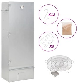 Καπνιστήριο Μπάρμπεκιου με Σύστημα Κρύου Καπνού Γαλβαν. Χάλυβας