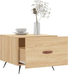 vidaXL Τραπεζάκια Σαλονιού 2 τεμ Sonoma Δρυς 50x50x40 εκ Επεξ. Ξύλο