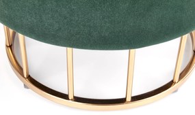 MINTY stool, color: dark green DIOMMI V-CH-MINTY-PUFA-C.ZIELONY