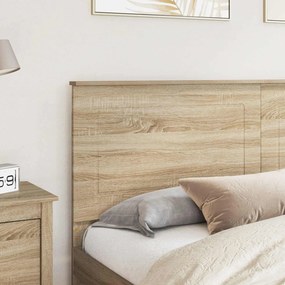 vidaXL Κεφαλάρι Δρύς Sonoma 100 cm Μηχανικά επεξεργασμένο ξύλο
