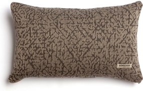 Διακοσμητική μαξιλαροθήκη Aslanis Home Athos-Mpez-Kafe-45 x 45 εκ.
