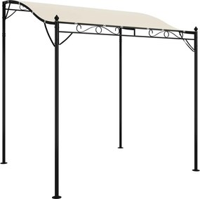 vidaXL Τέντα Κρεμ 2 x 2,3 μ. 180 γρ./μ² από Ύφασμα και Ατσάλι