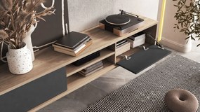 Έπιπλο τηλεόρασης Jennifer 2F-Fusiko - Anthraki