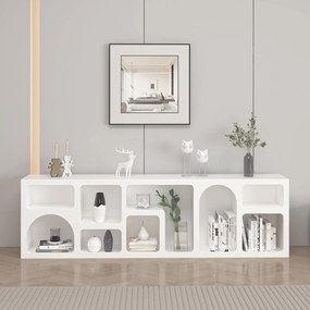 Βιβλιοθήκη Λευκό CLADEPU 50x27x170