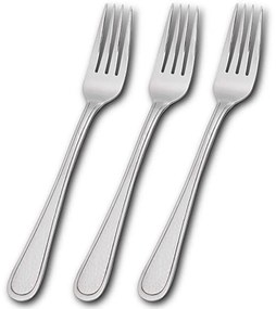 Πιρούνια Φαγητού Siren (Σετ 3Τμχ) 10-121-031 29cm Inox Nava Stainless Steel