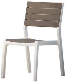 Καρέκλα Εξωτερικού Χώρου Harmony-Κ White/Light Grey
