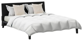 vidaXL Σετ Παπλωμάτων με μαξιλάρι 3 pcs Λευκό Φτέρος