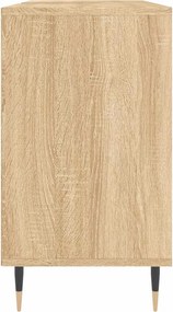 vidaXL Ντουλάπι Μπάνιου Sonoma Δρυς 80 x 33 x 60 εκ. από Επεξεργ. Ξύλο