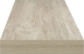 vidaXL Ράφι Τοίχου Χρώμα Δρυός 80x23,5x3,8 εκ. MDF