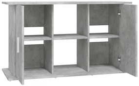 vidaXL Βάση Ενυδρείου Γκρι Σκυροδ. 101x41x58 εκ. Επεξεργασμένο Ξύλο