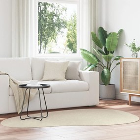 vidaXL Χαλιά Μπεζ Πολυεστέρας 140 x 200 εκ Αντιολισθητικό Χαλί Χώρου