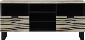 vidaXL Μονάδες TV 100 x 33 x 46 εκ Λευκό Επεξεργασμένο Ξύλο