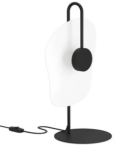 Φωτιστικό Επιτραπέζιο Laderia 26,5x50cm Led 540lm 5,4W 3000K Black-White Eglo Steel,Wood