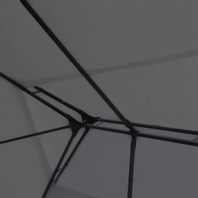 vidaXL Κιόσκι Ανθρακί 300 x 400 εκ.