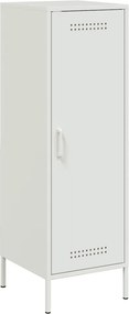 vidaXL Ντουλάπι Λευκό 36x39x113 εκ. από Ατσάλι