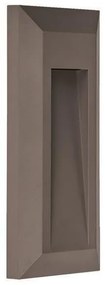 Απλίκα Φωτιστικό Τοίχου 1W 80X200X27MM 3000k IP65 Eurolamp-145-52061-Ανθρακί 145-52061