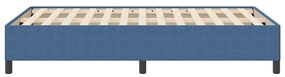 vidaXL Σκελετός Κρεβατιού Μπλε 120 x 200 cm Βελούδο
