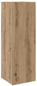 vidaXL Σετ επίπλου τηλεόρασης 10 pcs artisan δρυς 30.5 x 30 x 90 cm