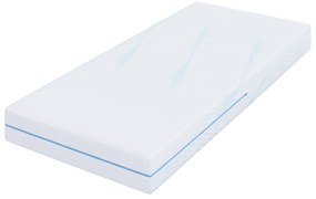 vidaXL Στρώματα Λευκό 80 x 200 cm 100% ύφασμα πολυεστέρα με τζακάρ