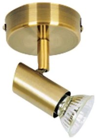 Φωτιστικό Οροφής-Σποτ 9075-1 8x7cm 1xGU10 Bronze Inlight