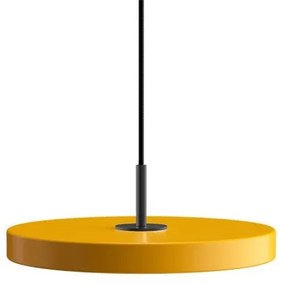 Κρεμαστό Φωτιστικό Οροφής LED 14W Φ31cm Μαύρο Φινίρισμα Asteria Umage-2211C4175-Κίτρινο 2211C4175
