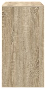 vidaXL Γραφείο Γραφής Sonoma oak Μοριοσανίδα 80 x 40 x 76 εκ. Ανθεκτικό