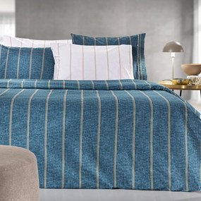 Σεντόνια Beverly (Σετ 3τμχ) Denim Guy Laroche Ημίδιπλο 180x265cm 100% Βαμβάκι