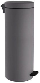 Κάδος Απορριμμάτων Soft Close System 16lt 16-2053-163 Matt Concrete Grey Stainless Steel