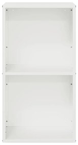 vidaXL Ράφι Καυσόξυλων Λευκό 40x30x75 εκ. Χάλυβας ψυχρής έλασης