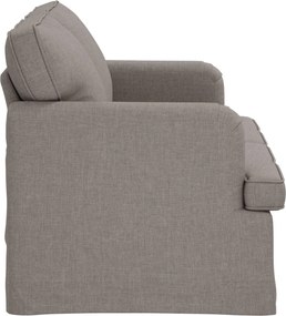 vidaXL Καναπές 120cm Taupe Μέταλλο