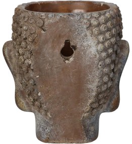 Κασπώ ArteLibre Βούδας Καφέ Τσιμέντο 12.5x11x13.5cm