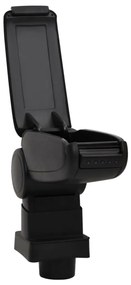 vidaXL Τεμπέλης Αυτοκινήτου Μαύρος 13 x 31,5 x (29-51) εκ. από ABS