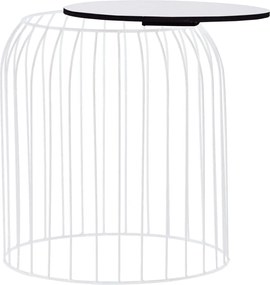 vidaXL Τραπεζάκια Σαλονιού 3 τεμ. Λευκά