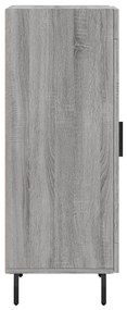 vidaXL Ντουλάπι Γκρι Sonoma 34,5x34x90 εκ. από Επεξεργασμένο Ξύλο